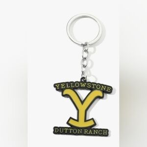Yellowstone Logo keychain